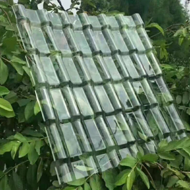 Modern Transparent Polycarbonate Wave Roofing Sheet Corrugated Plastic Glazed Tile Fibreglass Frp Transparent Roofing Sheets