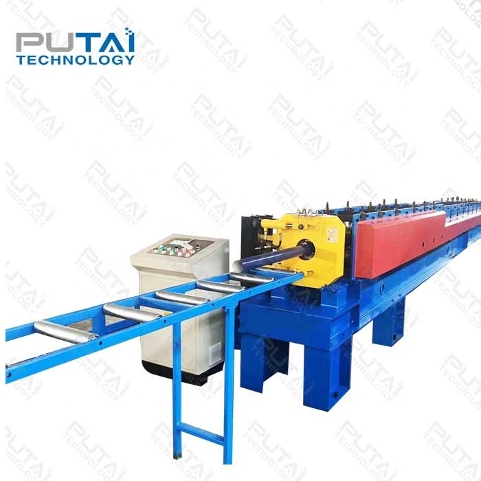 Rain water steel downspout pipe spout roll forming machines downspout gutter and elbow machinery