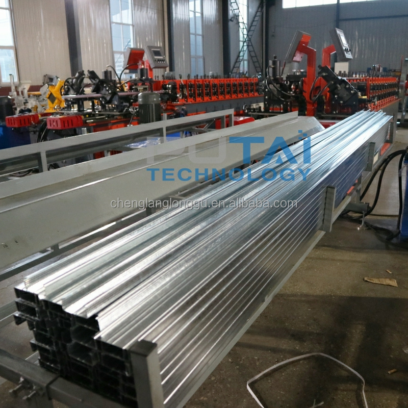 Galvanized Steel Profile C Channel Cold Roll Forming Machine Roll Former machine