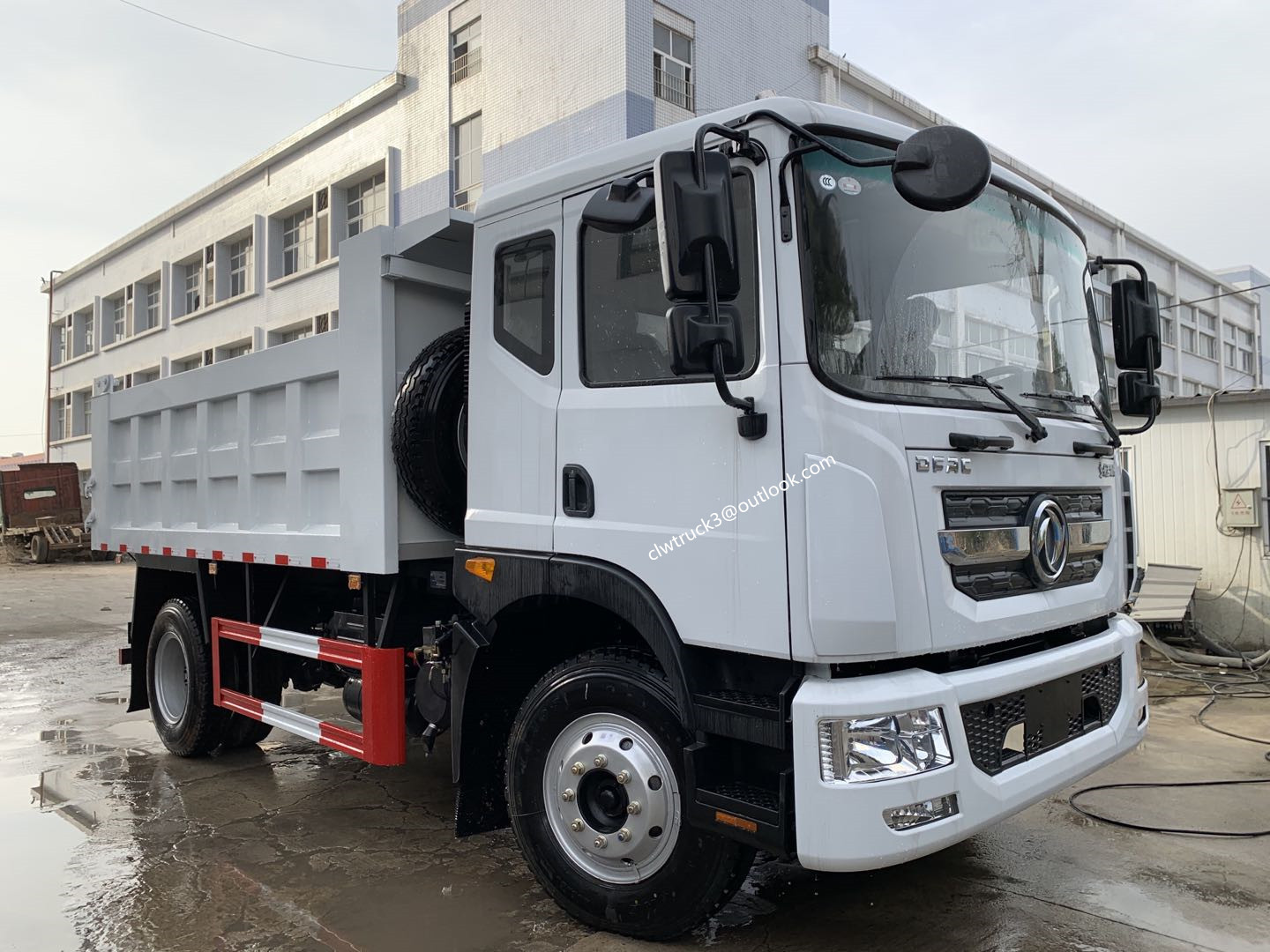 Dongfeng granite dump trucks 15 tons for myanmar