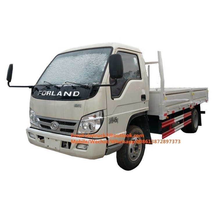 Cheapest price of FOTON mini cargo truck 3 tons light cargo truck small cargo trucks for sale