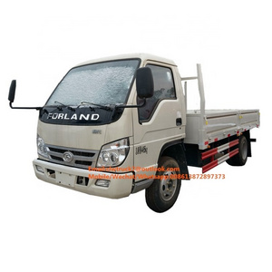 Cheapest price of FOTON mini cargo truck 3 tons light cargo truck small cargo trucks for sale