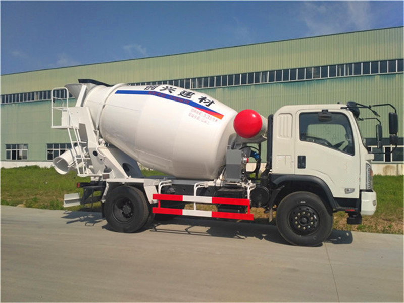 Foton small truck concrete mixer/5 ton concrete mixer truck