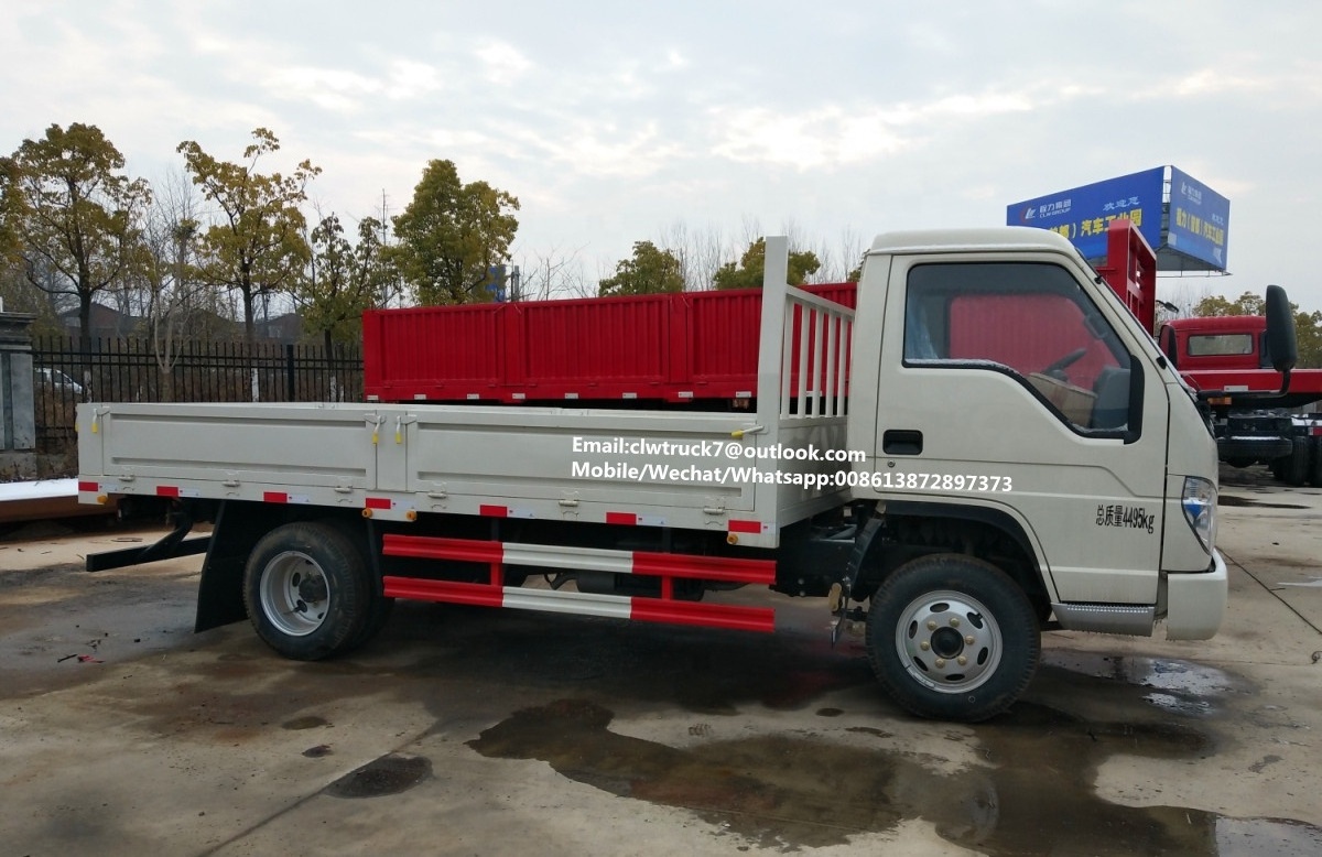 Cheapest price of FOTON mini cargo truck 3 tons light cargo truck small cargo trucks for sale