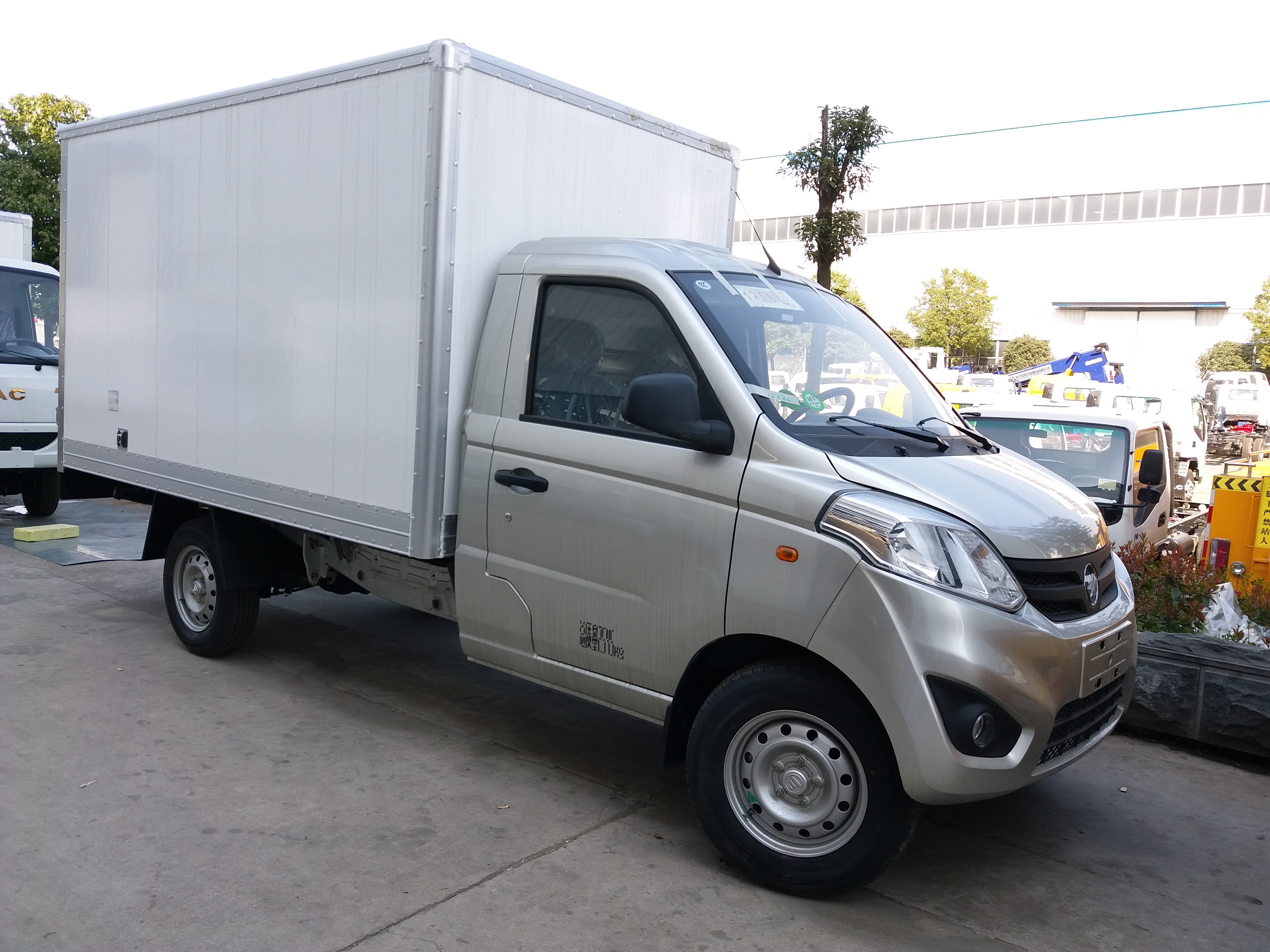 mini dry box for truck/foton truck steering box/gasoline engine 1-2ton delivery van truck