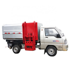 Foton mini bin lifter garbage truck/Garbage can cleaning truck