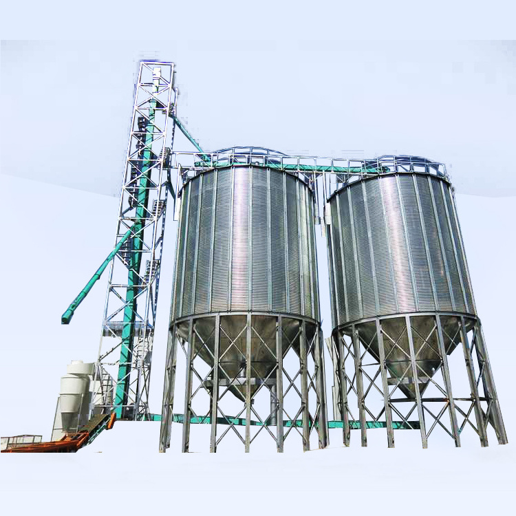 steel 10 ton grain storage silos prices/Factory Price 5000 Ton Vertical Coffee Bean Storage Silo