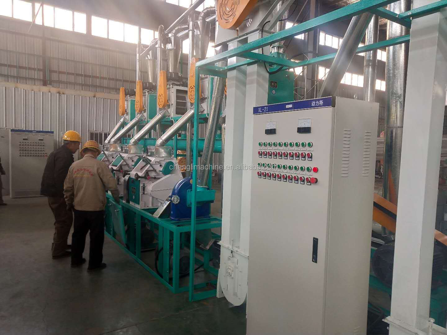 10t 20t 30t 50t Maize/Corn Flour Milling Machine Maize