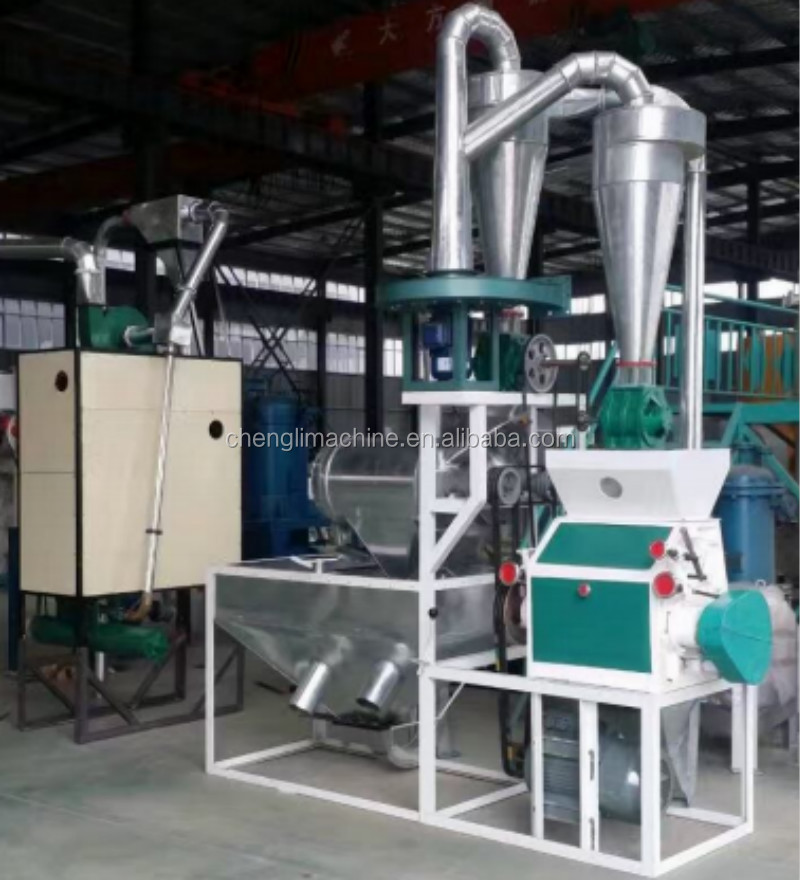 5 ton per day flour mill machine wheat flour milling machine corn maize flour grinding machinery