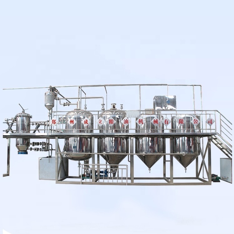 Vegetable Oil Machine Refinery Soybean Oil Refining Machine Palm oil making processing machine plant