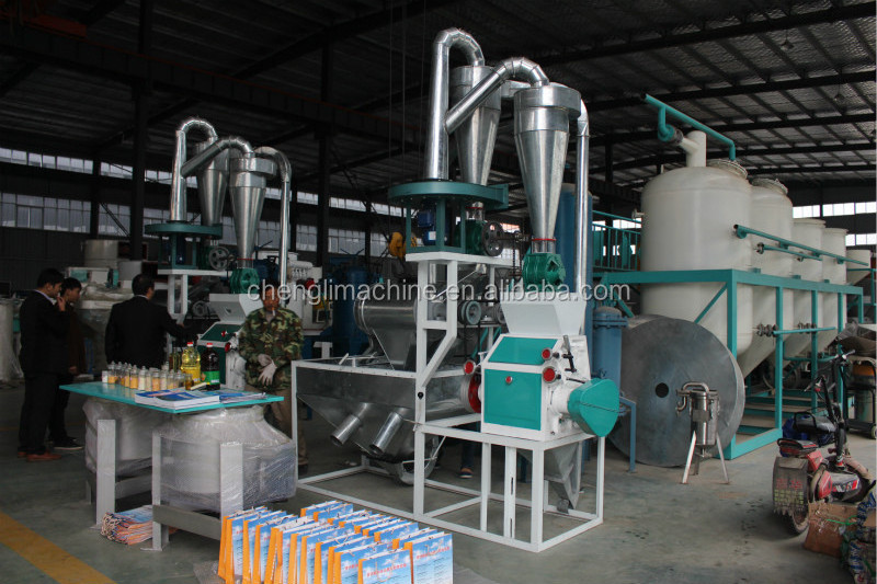 5 ton per day flour mill machine wheat flour milling machine corn maize flour grinding machinery