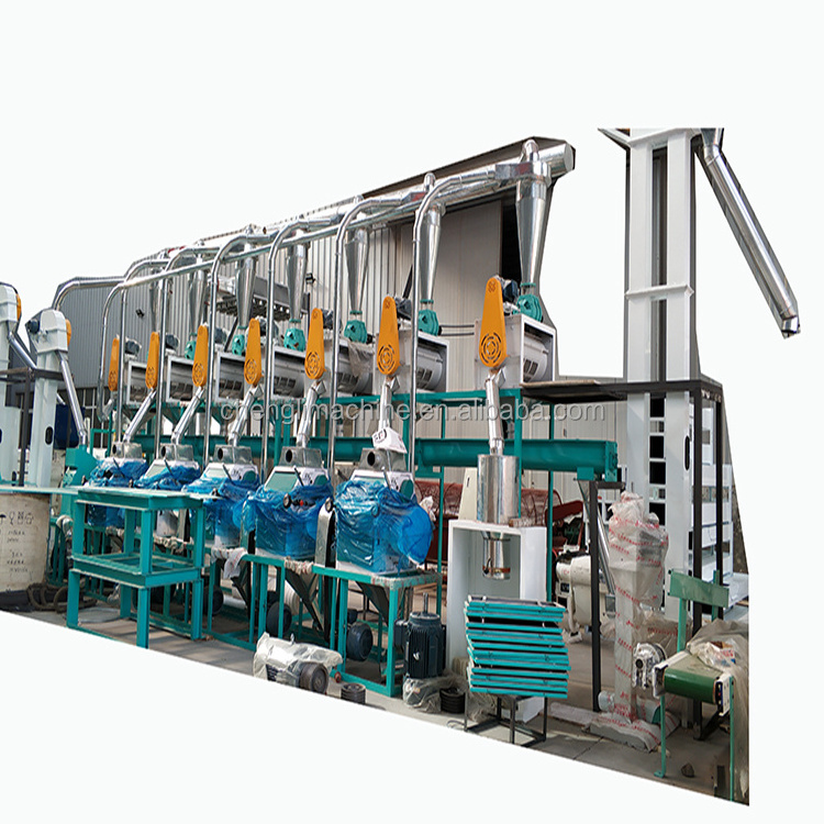 grain wheat flour machinery roller mill for semolina with price 20t maize milling machine sifted maize flour mill