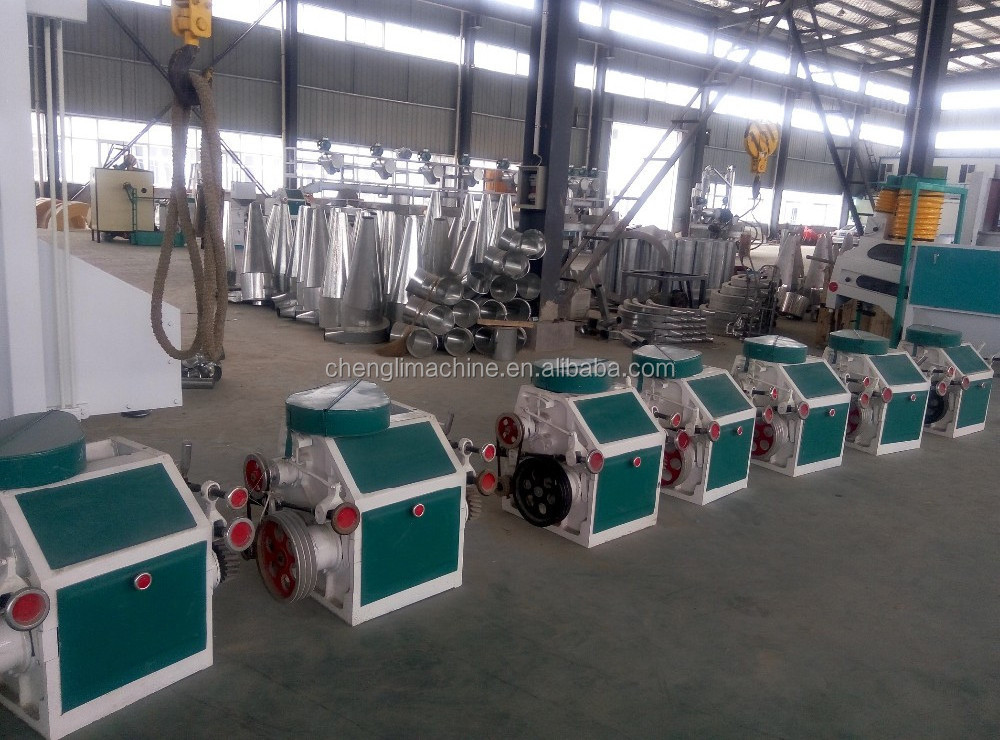 60 ton per day corn flour mill plant, maize flour milling machine, corn roller mill with price