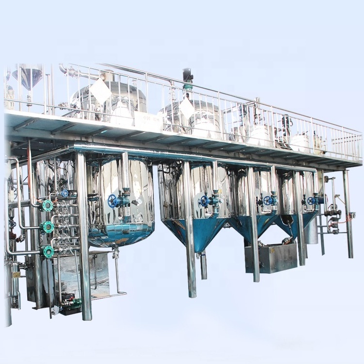 Vegetable Oil Machine Refinery Soybean Oil Refining Machine Palm oil making processing machine plant