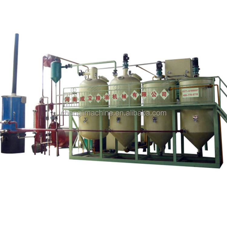 sunflower edible oil refinery machine soybean/coconut oil refined mini crude oil palm refinery plant cost