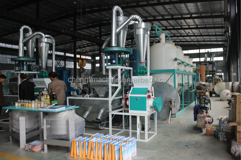 5 ton per day flour mill machine wheat flour milling machine corn maize flour grinding machinery