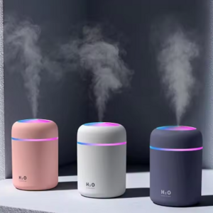 Smart Cool Mist H2O Humidifier Cute Small Usb Mini Led Portable Air Purifier Diffuser Humidifiers For Home Bedroom Car