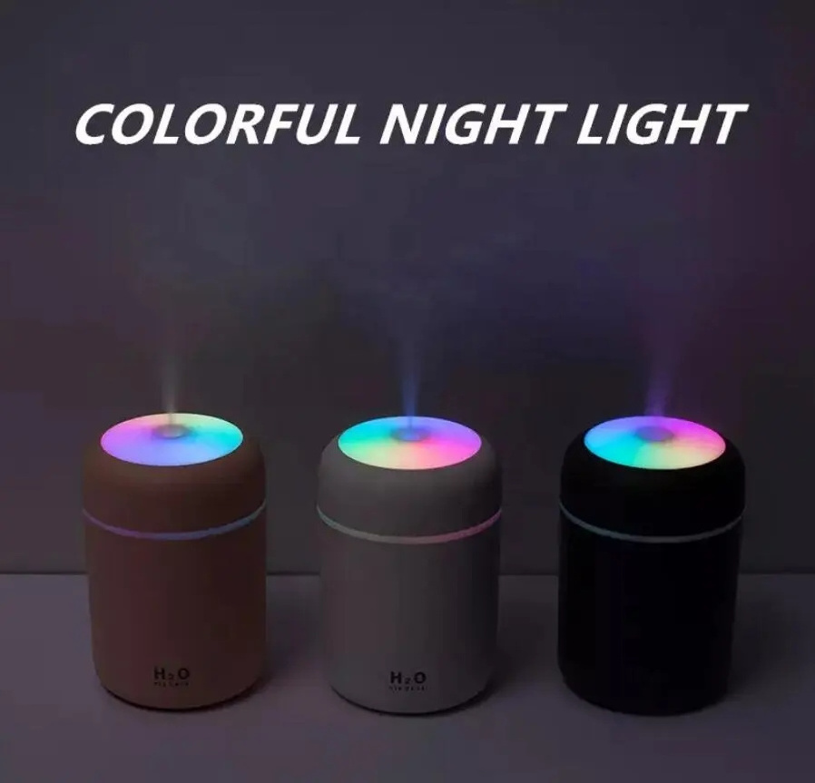 Smart Cool Mist H2O Humidifier Cute Small Usb Mini Led Portable Air Purifier Diffuser Humidifiers For Home Bedroom Car