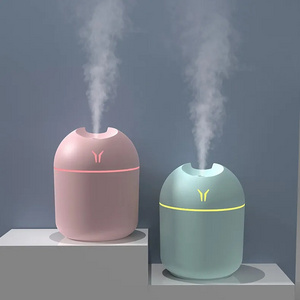 Cool Mist H2O Cute Small Usb Mini Led Portable Air Purifier Diffuser Humidifiers For Home Bedroom Car