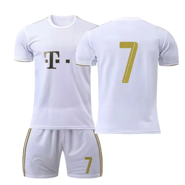 Cheap New Twill Soccer Jerseys Cotton Clothes Football Uniforms Football Club Practice Jersey 2023-2024