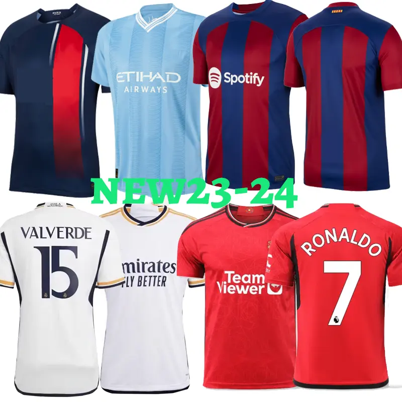 Wholesale 23-24 New Season Top In Stock MSSI Customized Top Grade Thailand Quality Soccer Jersey