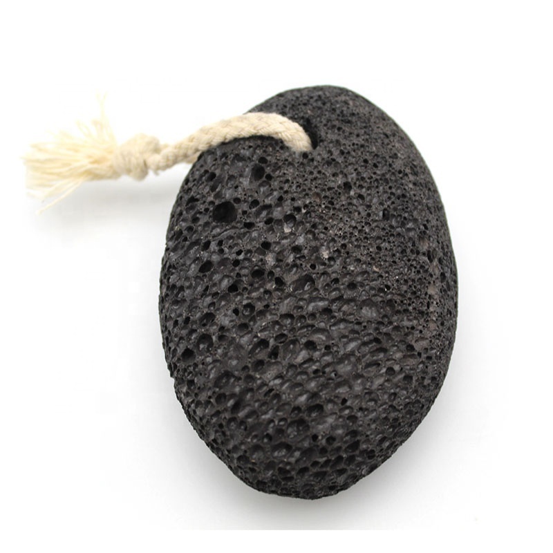 Premium black lava foot file pumice stone