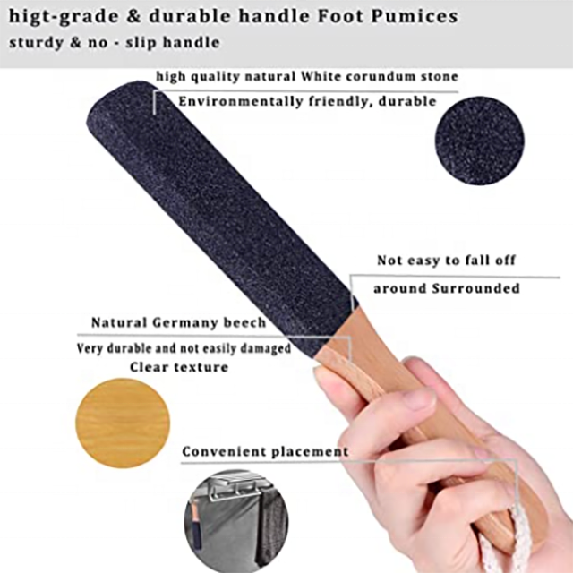 Pumice Stones for Feet Lava Pumice Stone Foot File Callus Removal Foot Scrubber for Hands Care Foot