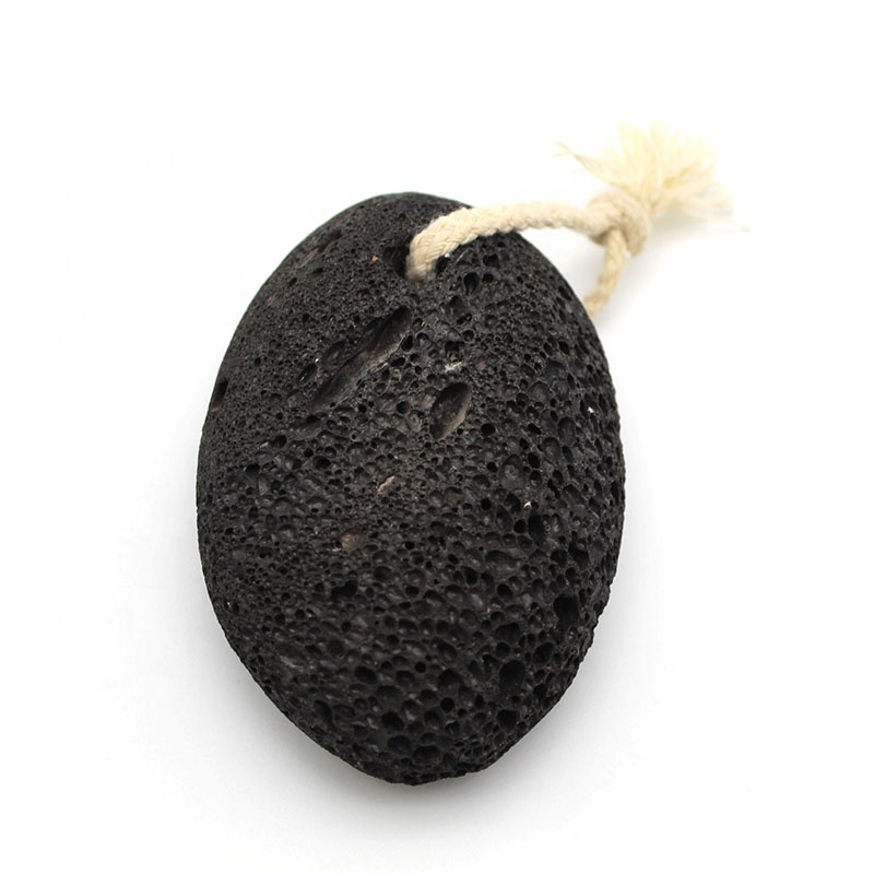 Premium black lava foot file pumice stone