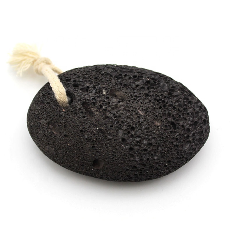 Premium black lava foot file pumice stone