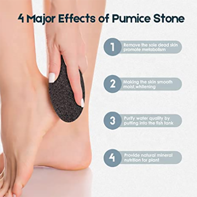 Pumice Stones for Feet Lava Pumice Stone Foot File Callus Removal Foot Scrubber for Hands Care Foot