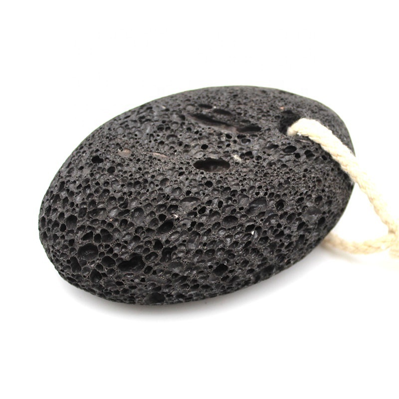 Premium black lava foot file pumice stone