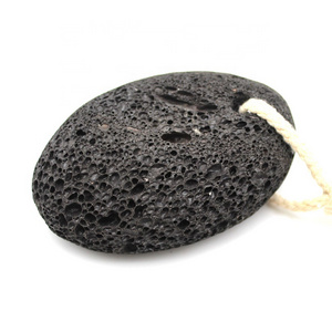 Premium black lava foot file pumice stone