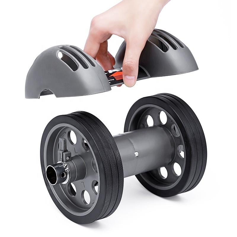 CHENGMO SPORTS Factory Direct High Quality Ab whee Roller Muscle Trainer Abdominal Wheel New Design Double Wheel Roller