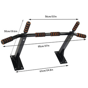 CHENGMO SPORTS Portable Gymnastics Wall Horizontal Bar Strengthener Door Pull Up Bar Chin Up Fitness Wall Up Bar