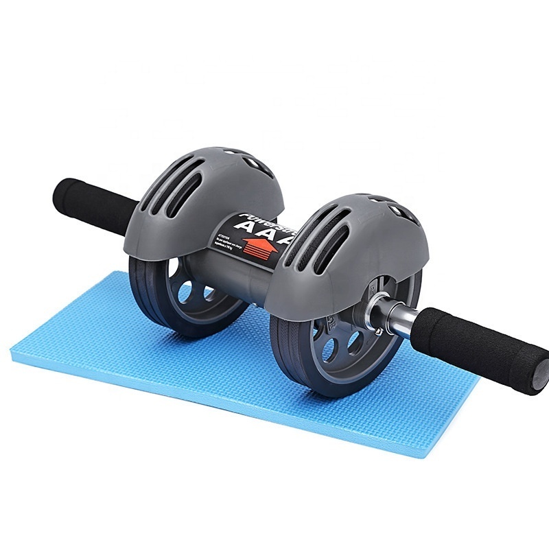 CHENGMO SPORTS Factory Direct High Quality Ab whee Roller Muscle Trainer Abdominal Wheel New Design Double Wheel Roller