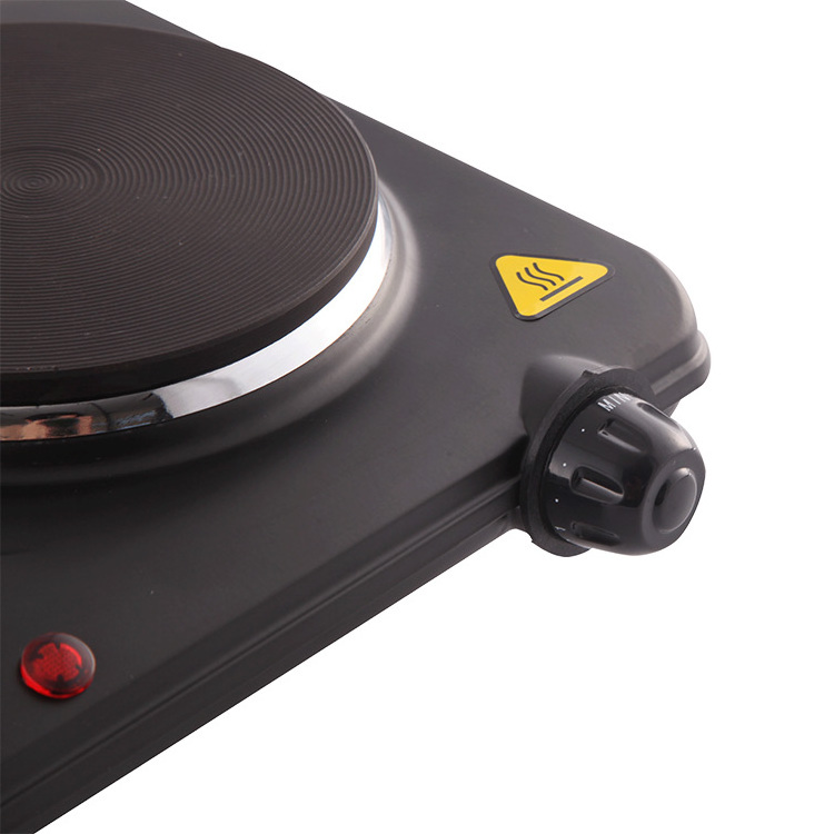 Tyler 1500W Home Appliance Double Burner Soild Hotplate Portable Cooking Stove Electric Hot Plates For Cooking