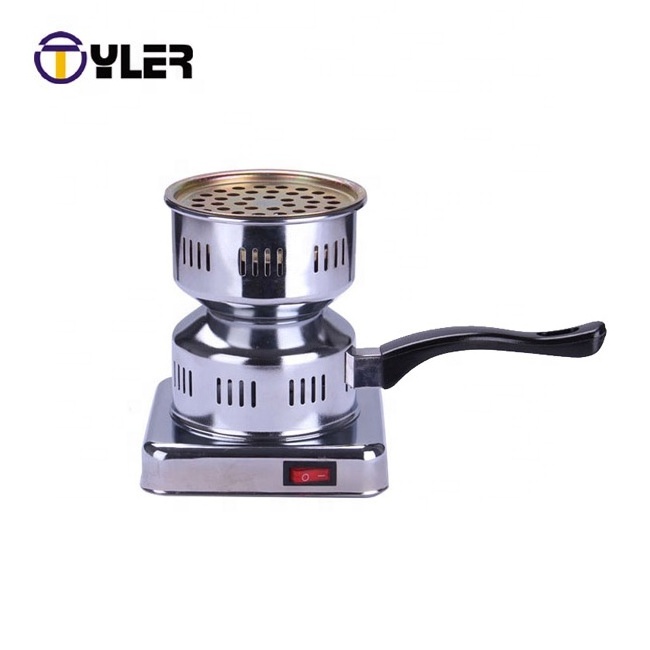 Tyler Hot selling 450W camping stove coal furnace electric hookah shisha charcoal burner heater indoor