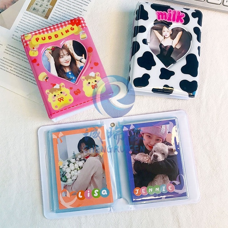 Custom Collect Books Mini Binder Trf Diary Ins Album Starchaser Photo Album Photos Collect Book 3 Inch Mini Pp Photo Album