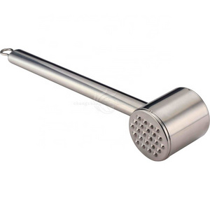 Meat Tools Aluminium Alloy Mean Hammer Stainless Steel Professional Meat Tenderizer Pounder