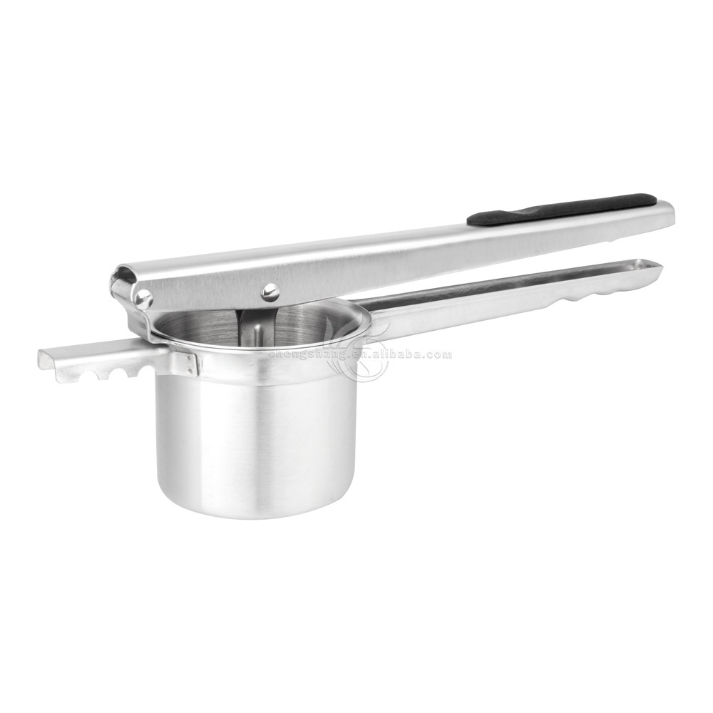 Potato Ricer For Mashed Potatoes With 3 Interchangeable Discs Stainless Steel Creates Smooth Mashed Potato Squeezer