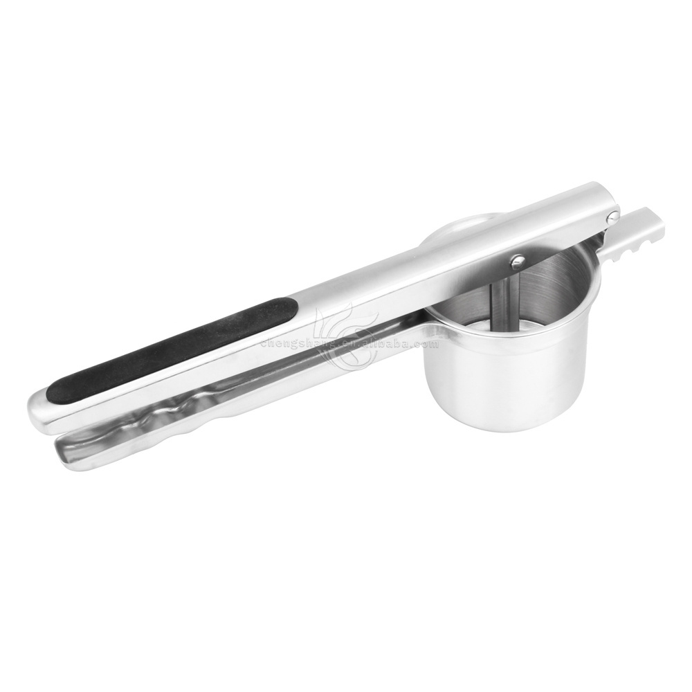 Potato Ricer For Mashed Potatoes With 3 Interchangeable Discs Stainless Steel Creates Smooth Mashed Potato Squeezer