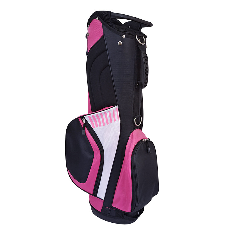 Cheap High quality custom Pink Ladies Golf Bag Golf Stand Bag