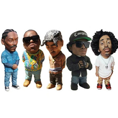 Custom logo hot selling hit hop rapper commemorative resin statue custom resin figurines