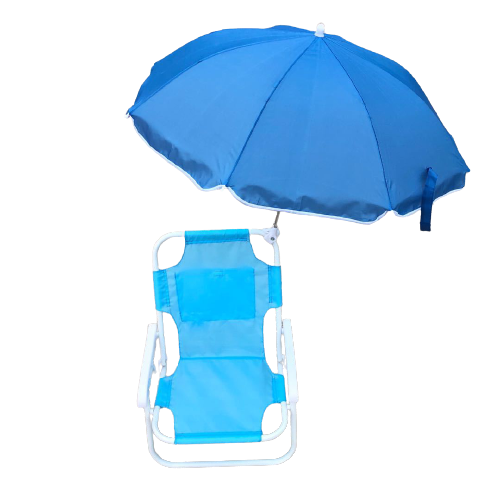 Lightweight Easy Carry Folding Outdoor Backrest Camping Small Chair Children Sun Kids Beach Chairs With Umbrellas