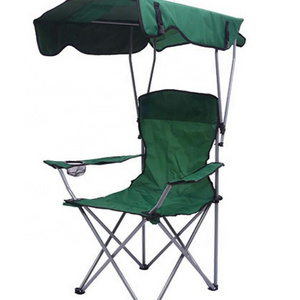 Leisure folding oxford camping umbrella outdoor foldable backpack portable canopy chairs popular beach chair with sunshade