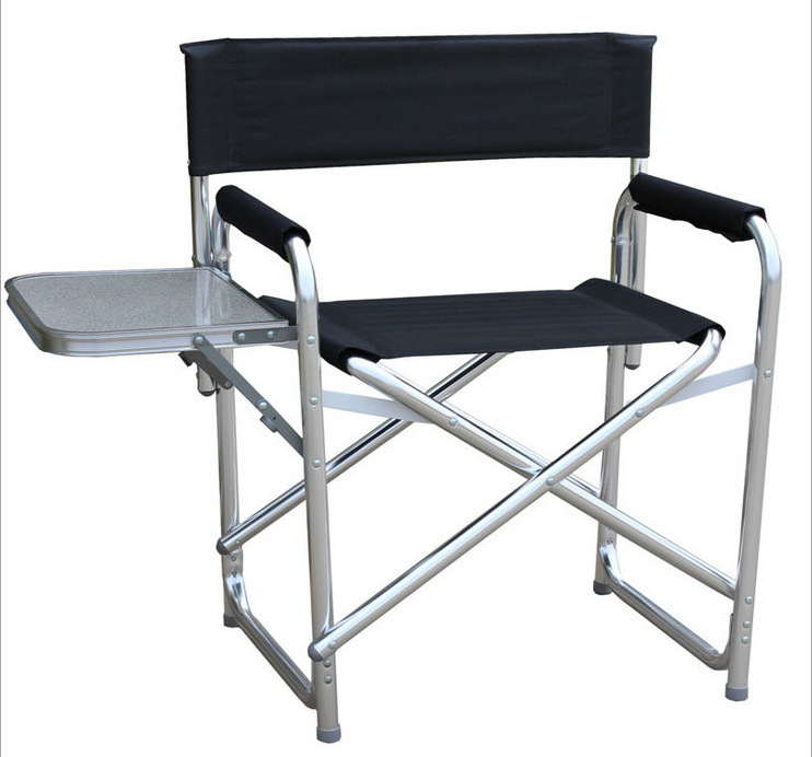 Tall Aluminum Portable  Beach  Camping Chair Director Chair aluminium  folding  makeup artist chair  portable professional