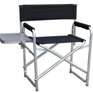 Tall Aluminum Portable  Beach  Camping Chair Director Chair aluminium  folding  makeup artist chair  portable professional