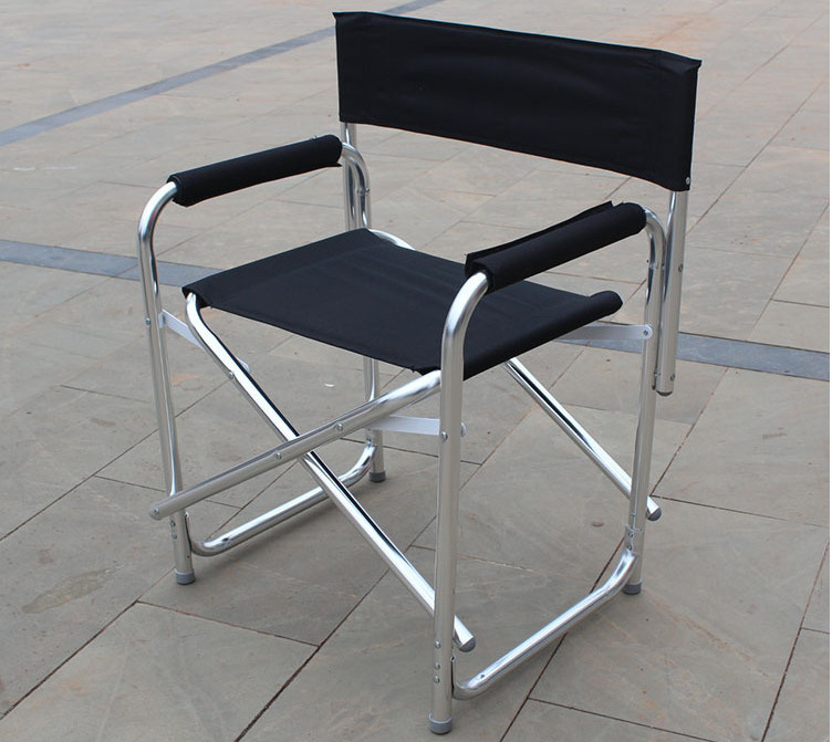 Tall Aluminum Portable  Beach  Camping Chair Director Chair aluminium  folding  makeup artist chair  portable professional