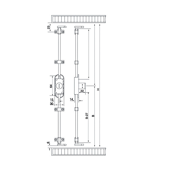 Hot Sales Wardrobe Door Locks With Keys