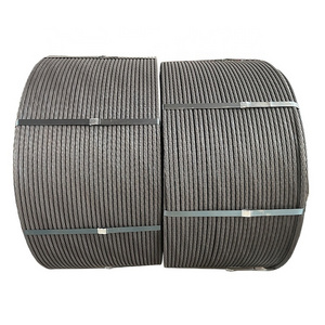 GI wire 2.5mm pvc coated 6mm 2mm 3mm diameter galvanized steel wire rope 16mm